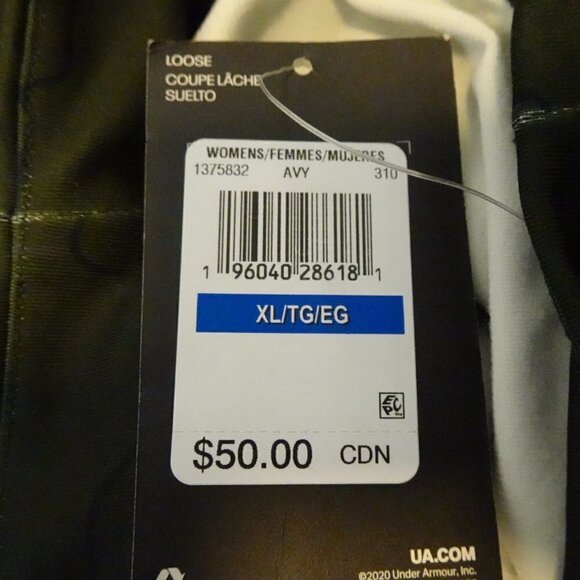 Under Armour Funnel Neck Top Women's Size XL Green Camo Cold Weather Loose Fit - Picture 6 of 8